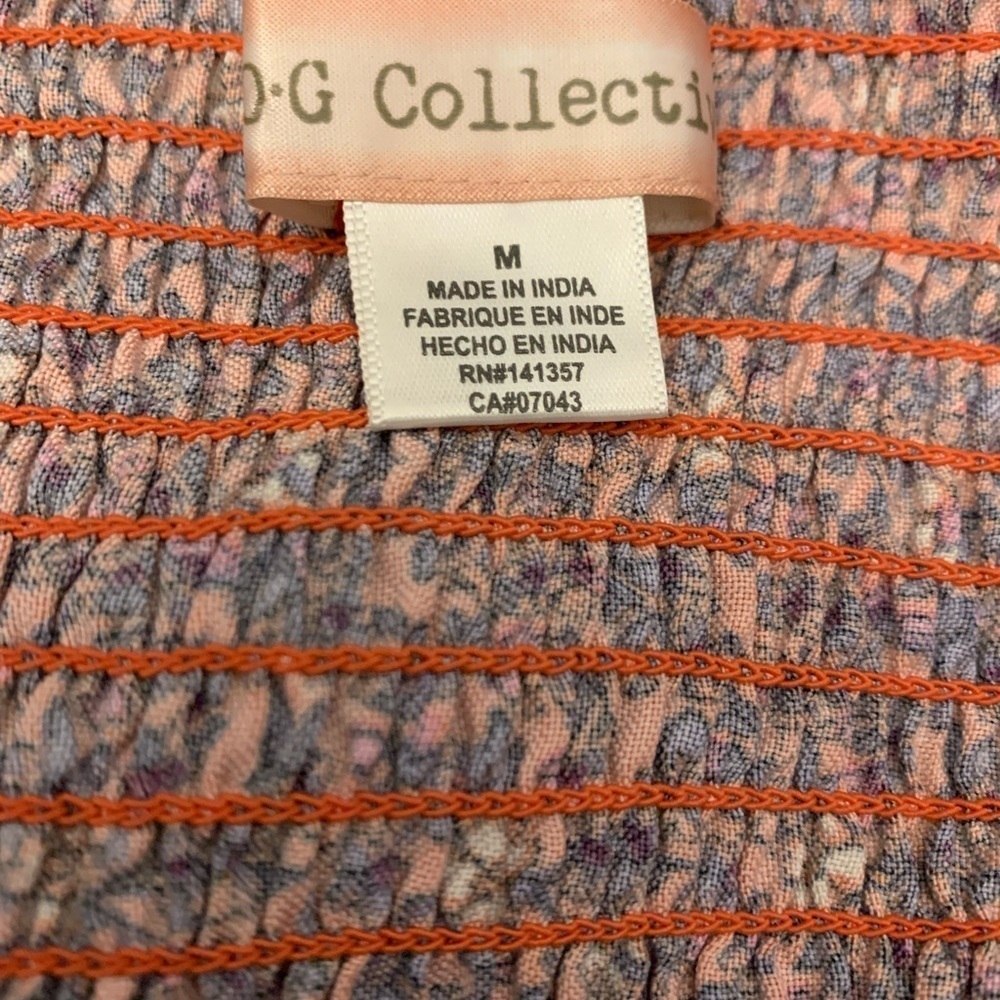 B-O-G Collective Floral Set Crop Top and Skirt Size M - Picture 10 of 12